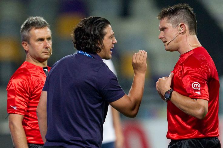 Do sodnikov zna biti zelo neposreden. | Foto: Vid Ponikvar