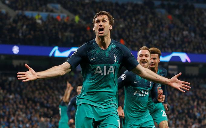 Fernando Llorente je čez noč postal prva violina napada Tottenhama za prvo polfinalno tekmo z Ajaxom (30. aprila v Londonu). | Foto: Reuters