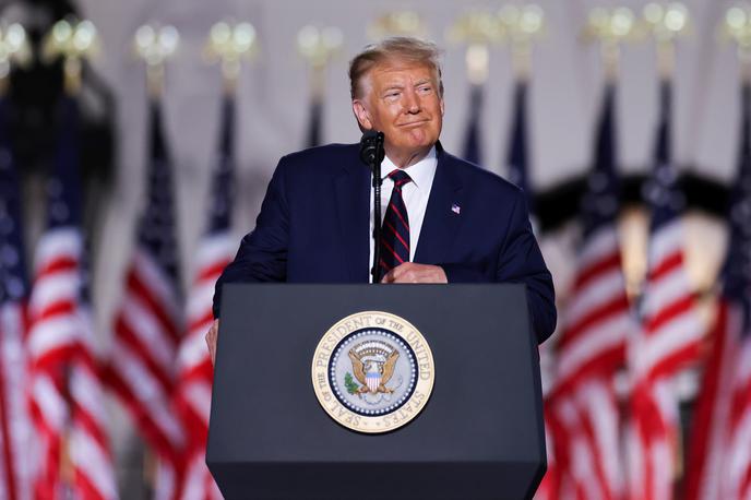 Donald Trump | Zaradi kritičnih zapisov o ameriškem predsedniku so finski novinarji odvzeli ameriško nagrado. | Foto Reuters