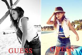 Hčerka Anne Nicole Smith za Guess