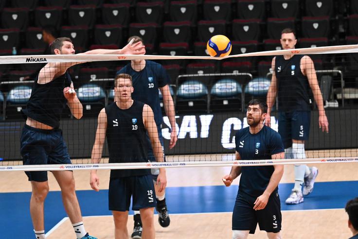 slovenska odbojkarska reprezentanca | Foto: OZS