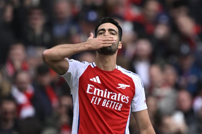 Arsenal Mikel Merino | Mikel Merino je zadel za zmago Arsenala. | Foto Reuters