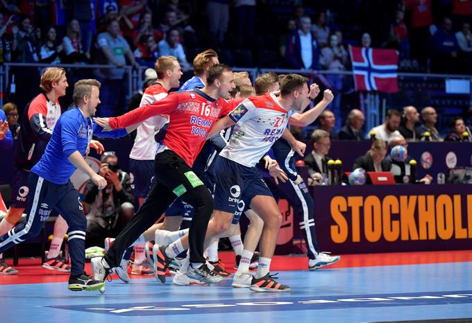 Norvežani bodo nastopili v skupini E. | Foto: Reuters