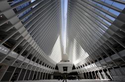 Na ruševinah dvojčkov WTC je zrasel Oculus, najdražji terminal na svetu (foto, video)