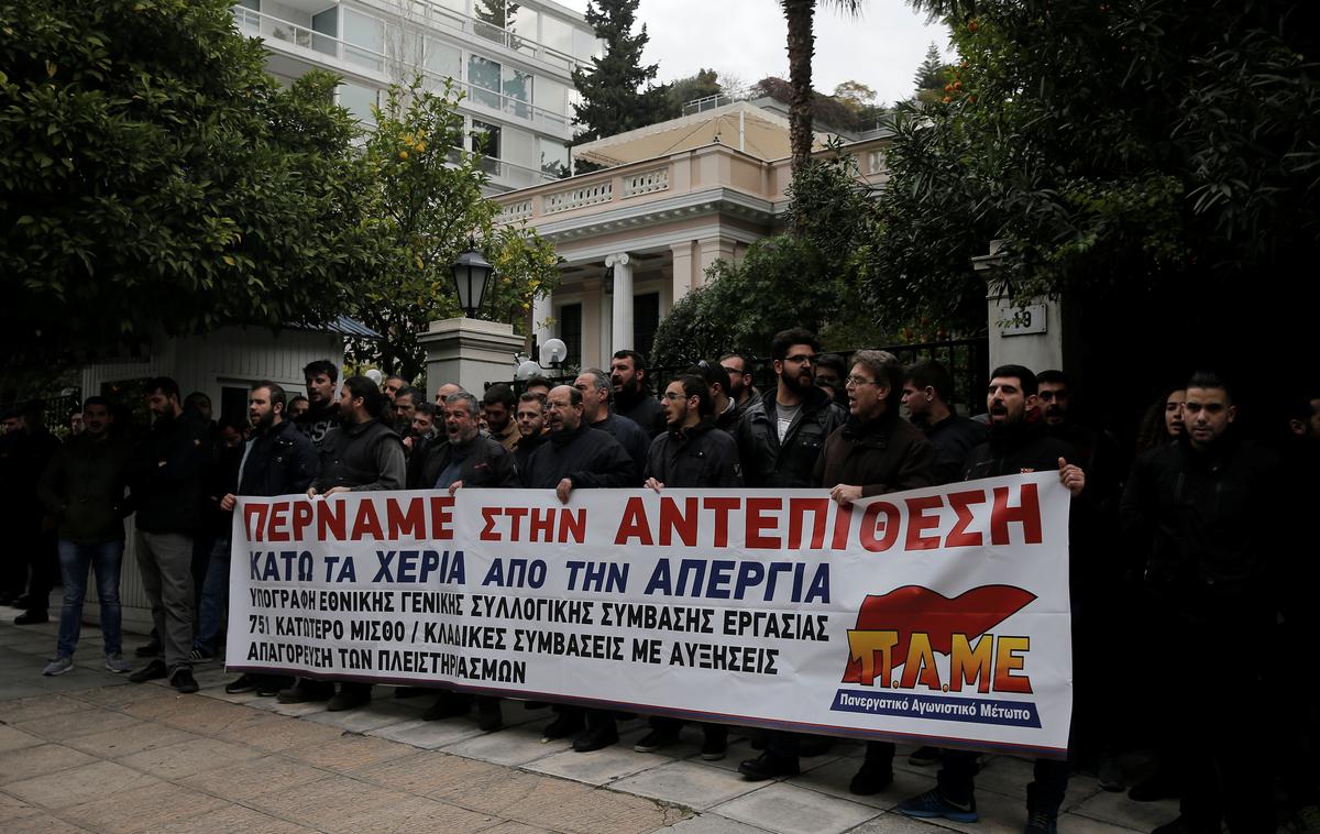 Grčija, stavka | Foto Reuters
