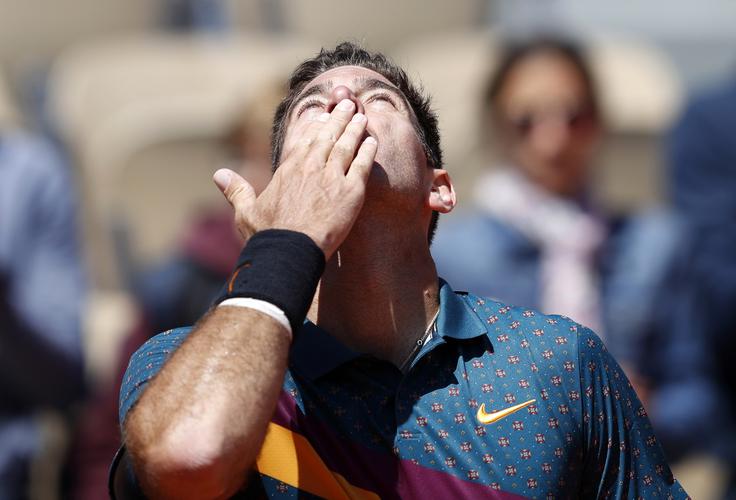 Juan Martin Del Potro je imel nekaj težav, a je pričakovano napredoval. | Foto: Reuters