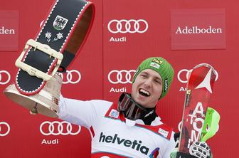 Hirscher v drugo pometel s tekmeci na slalomu