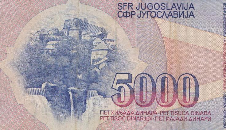 Zaradi inflacije je jugoslovanski dinar v osemdesetih letih pospešeno izgubljal svojo vrednost. Nekakšna nadomestna denarna valuta v Jugoslaviji je tako med ljudmi postala nemška marka. | Foto: Thomas Hilmes/Wikimedia Commons