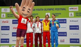 Judoistka priborila prvo slovensko medaljo v Utrechtu