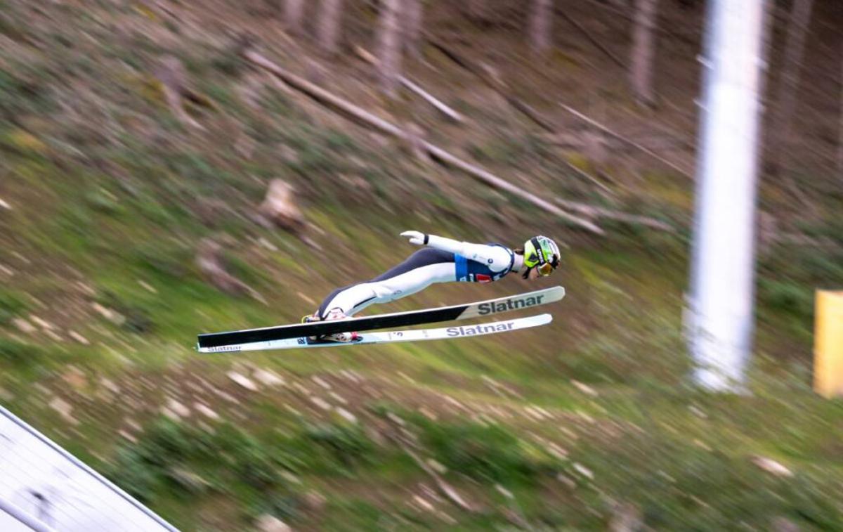 Tia Malovrh | Slovenija je tekmovala v postavi Tia Malovrh (na sliki), Ema Volavšek, Gašper Brecl in Vid Vrhovnik. | Foto Nordic Focus