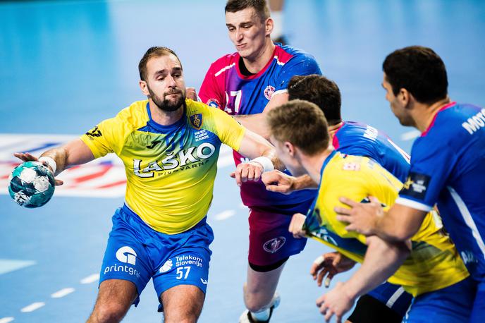 Celje Pivovarna Laško : Motor Zaporožje | Celjani so bili za gol prekratki. | Foto Grega Valančič/Sportida