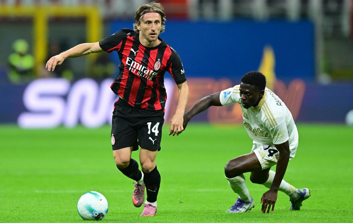 AC Milan, Luka Modrić | Milan bo nove točke lovil že danes. | Foto Reuters