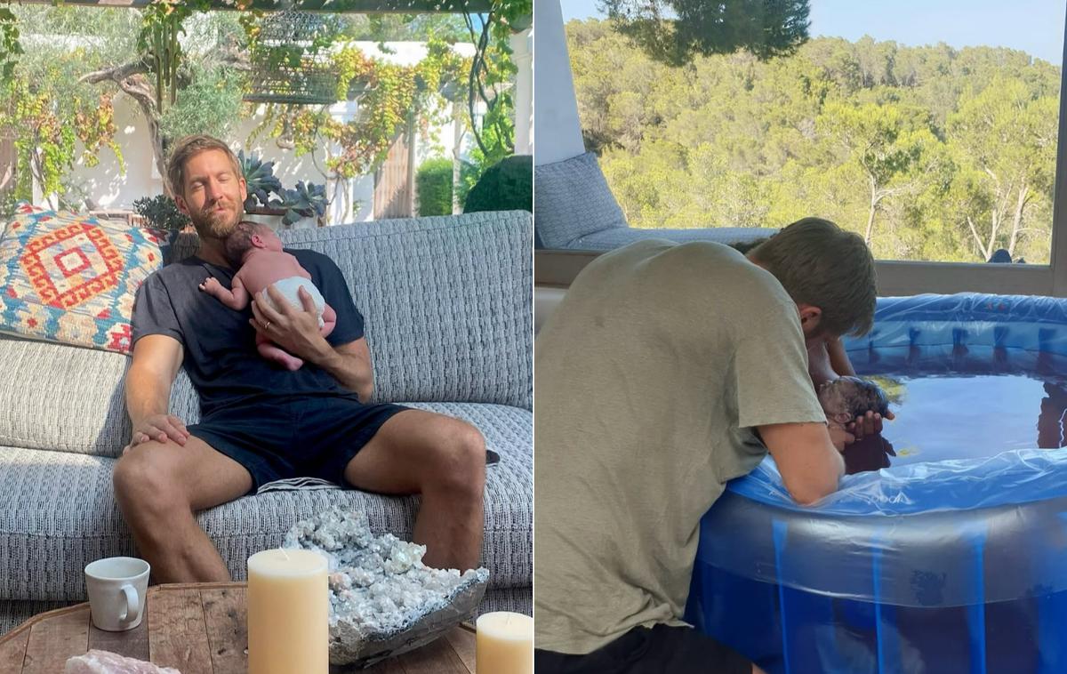 Calvin Harris postal očka | Kot je razvidno z objavljenih fotografij, se je dojenček Calvina Harrisa rodil v domačem okolju na španskem otoku Ibiza. | Foto Instagram/Calvin Harris