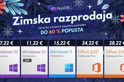 Zimska razprodaja: Microsoft Windows že za 7 evrov