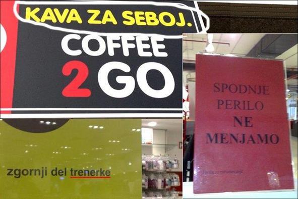 "Kava za seboj." Zapis, ki bi moral biti kaznovan?