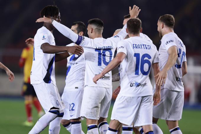 Inter je s 4:0 odpravil Lecce in se utrdil na prvem mestu. | Foto: Guliverimage