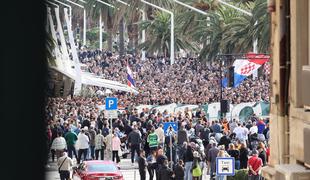 Torcida v Splitu: Vzorci velikosrbske naracije so nas pripeljali sem
