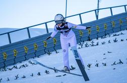 Ema Volavšek končala tik pod stopničkami