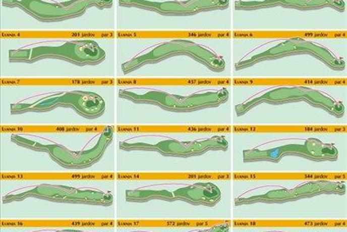 Golf igralci na Otoku