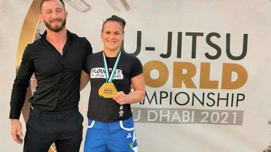 Maja Povšnar svetovna prvakinja v ju-jitsuju