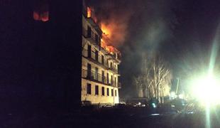 Že drugo noč zapored eksplozije v bližini Kijeva #video