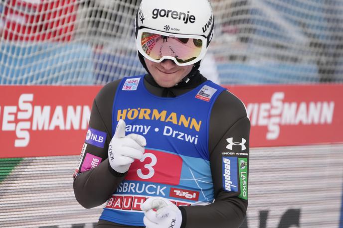 Anže Lanišek | Anže Lanišek je bil na novoletni turneji drugi v Garmisch-Partenkirchnu in tretji v Innsbrucku. Tokrat se mu obeta nov vrhunski dosežek še v Bischofshofnu. | Foto Guliverimage