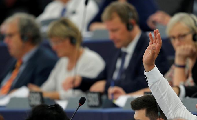 Glasovanje, Evropski parlament, evroposlanec, evroposlanka, Strasbourg | Foto: Reuters