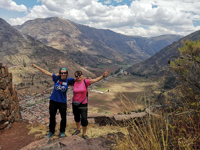 Sveta dolina Inkov, ogled ruševin Pisac, Peru | Foto: Osebni arhiv