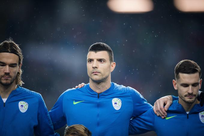 "Lepo je igrati za reprezentanco. Ponosen sem bil, ko smo skupaj peli himno," priznava 27-letni Domžalčan. | Foto: Saša Pahič Szabo/Sportida