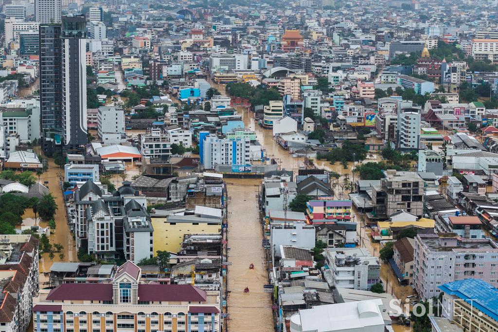 Poplave na Tajskem