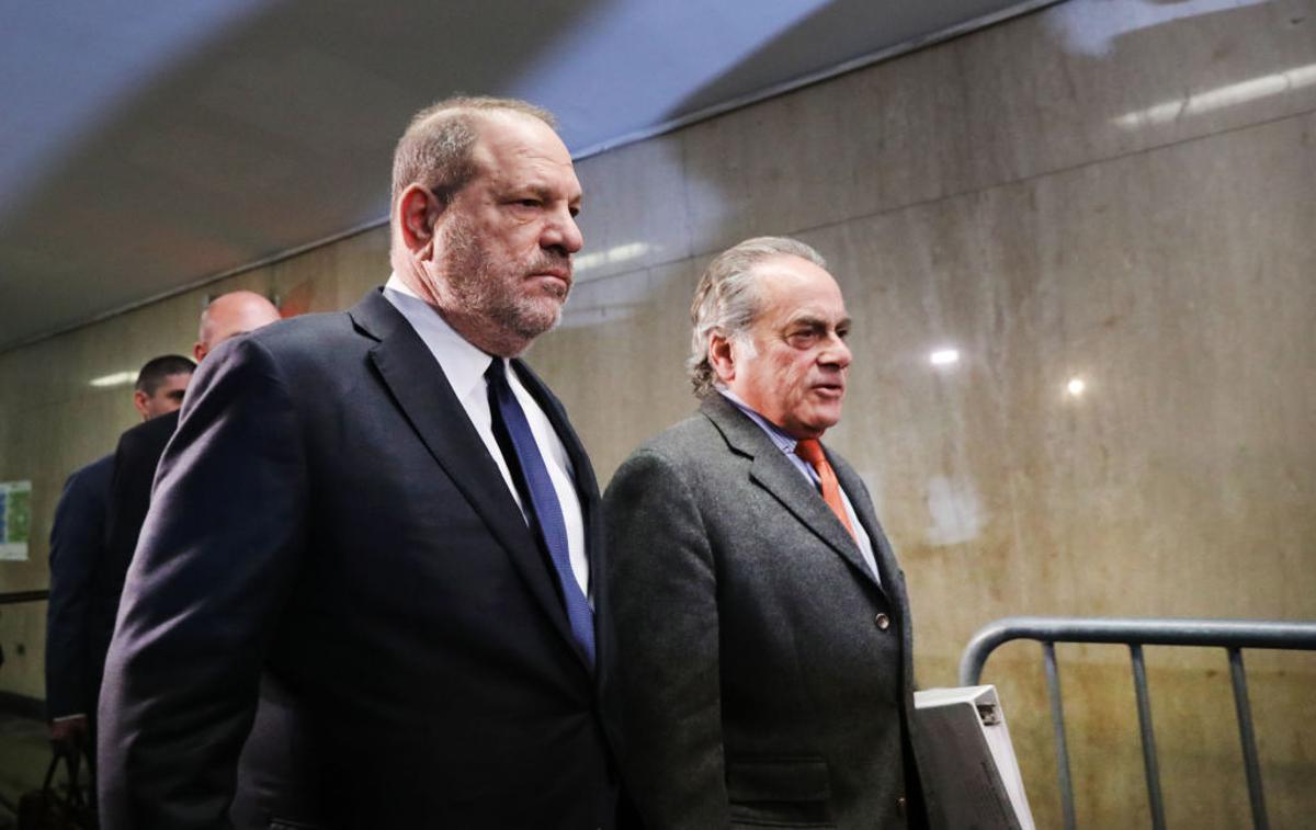 Benjamin Brafman, Harvey Weinstein | Harvey Weinstein z odvetnikom Brafmanom | Foto Getty Images