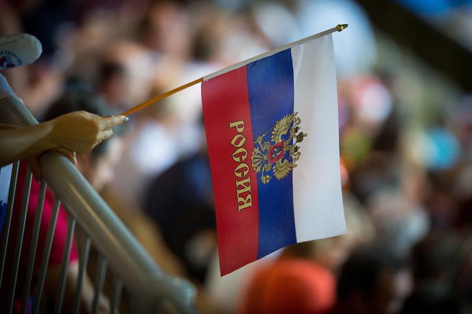 Ruska zastava | Rusi in Belorusi bodo lahko nastopili na letošnjih azijskih igrah. | Foto Matic Klanšek Velej/Sportida