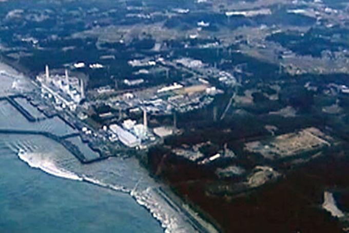 Fotografija je nastala, tik preden je cunami dosegel jedrsko elektrarno Fukušima-Daiči. | Foto: Reuters