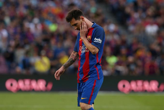 Lionel Messi ni dobro sprejel odhoda Neymarja. | Foto: Reuters