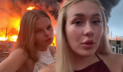 Prizor, ki je razburil Rusijo: takoj so sprožili lov na dekleti #video