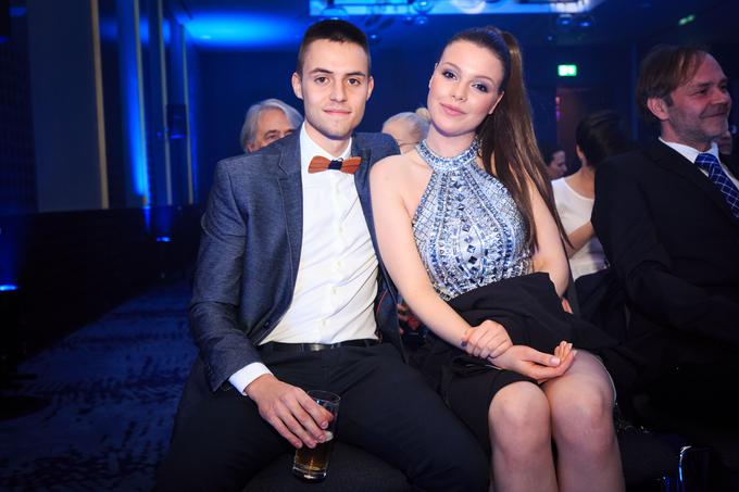 Vesna s svojim fantom Žanom na svečani premieri Gorskih sanj | Foto: 