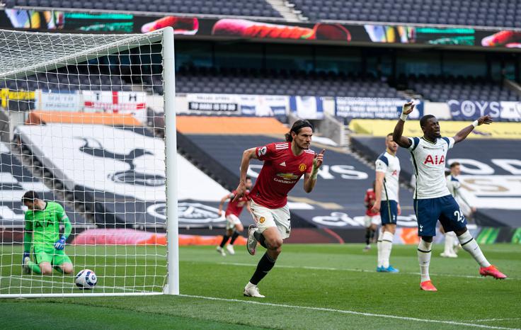 Edinson Cavani je v drugem polčasu le dosegel zadetek. | Foto: Guliverimage/Vladimir Fedorenko