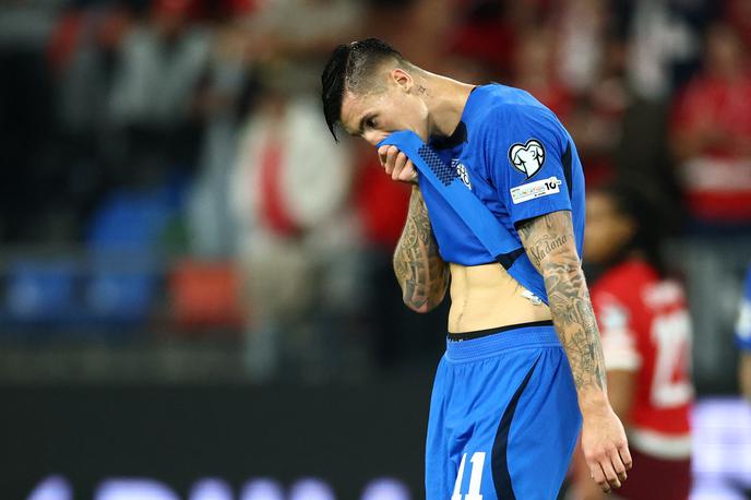 kvalifikacije za SP slovenska nogometna reprezentanca Benjamin Šeško | Benjamin Šeško ima opravka s prvim koledarskim letom v članski karieri, v kateri ne bo dosegel niti enega zadetka za reprezentanco. | Foto Reuters