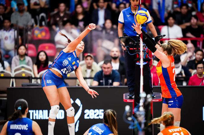 SP Nizozemska Srbija osmina finala | Srbkinje so presenetljivo izpadle že v osmini finala. | Foto VolleyballWorld
