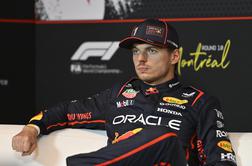 Verstappen po kvalifikacijah besen na novinarje