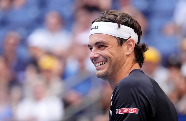 Taylor Fritz je v drugem krogu oddal le dve igri. | Foto: Reuters