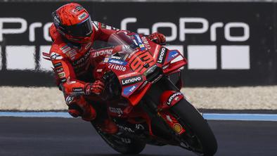 Marc Marquez na Madžarskem osvojil najboljši štartni položaj