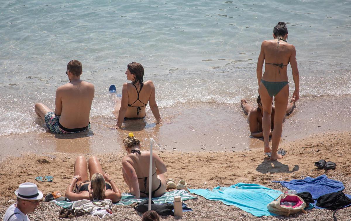 vročina plaža morje | Foto Pixsell/Grgo Jelavic