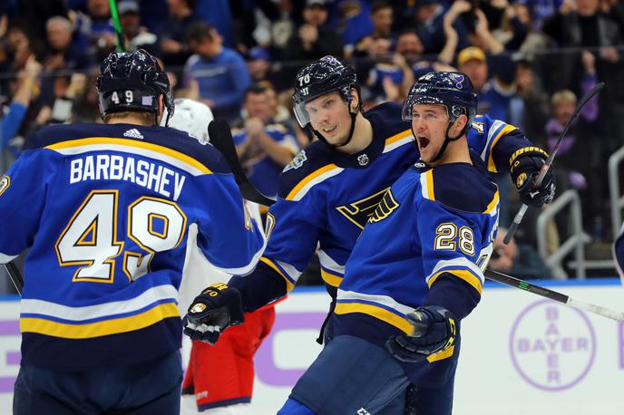 St. Louis Blues | Hokejisti St. Louisa bodo po odpovedani torkovi tekmi gostovali v Las Vegasu. | Foto Reuters