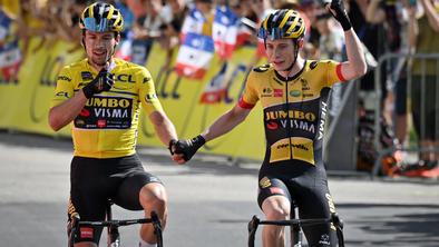 Na velikonočni ponedeljek prvo soočenje Rogliča in Vingegaarda