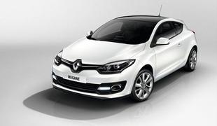 Renault megane – cliov odbijač in nov bencinski motor