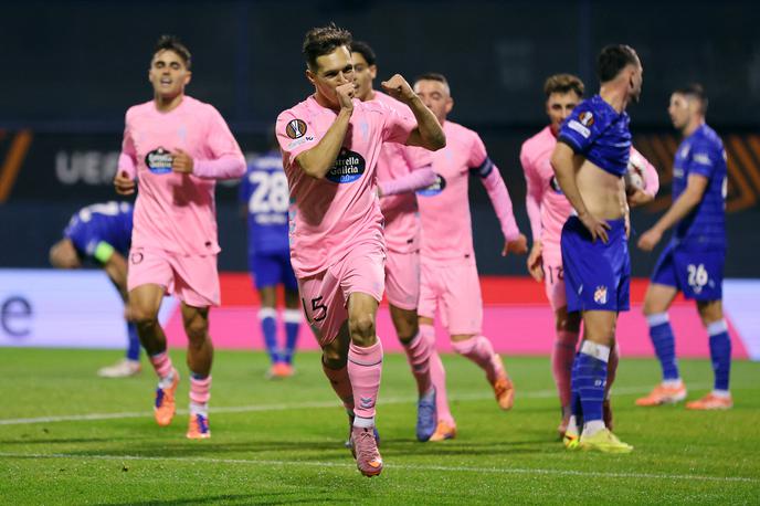 Dinamo Zagreb - Celta Vigo | Celta je v Zagrebu ugnala Dinamo, za nov incident pa so poskrbeli domači navijači. | Foto Reuters