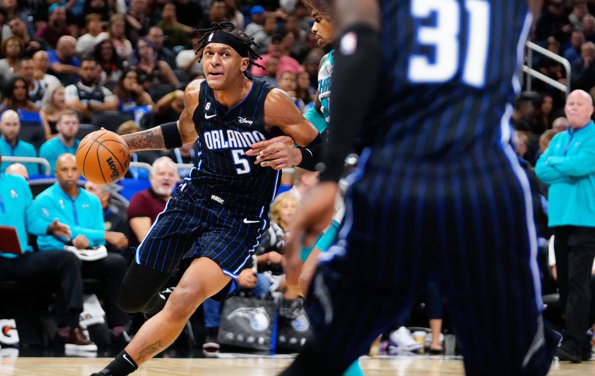 Paolo Banchero | 20-letni košarkar Paolo Banchero je bil razglašen za najboljšega mladega igralca sezone 2022/23 v NBA. | Foto Reuters