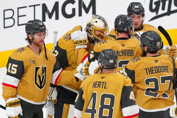 Vegas Golden Knights | Hokejisti Vegas Golden Knights so z zmago nad Carolino prekinili njihov niz neporaženosti. | Foto Reuters