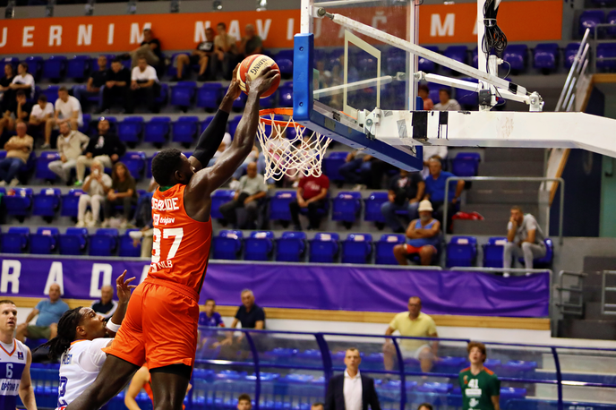 Cedevita Olimpija | Cedevita Olimpija je prišla do prve zmage v ligi ABA. | Foto Mornar-Barsko zlato/Media Pro/liga ABA